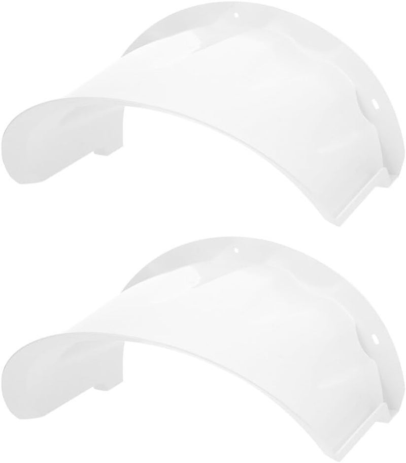 UKCOCO Outdoor Camera Cover - 2 Pcs Universal Security Camera Cover - Sun Rain Shield for Outdoor Gate Dome, S340, Blink(White) - Image 1